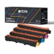 Kompatibilní náhrada za Multipack (4) Tonery CMYK (Azurová/Purpurová/Žlutá/Černá) Kompatibilní s Brother DCP, HL, MFC - Nahrazuje TN-225 (TN225C) / TN-245 (TN245C) / TN-246 (TN246C) / TN-255 (TN255C) / TN-265 (TN265C) / TN-2